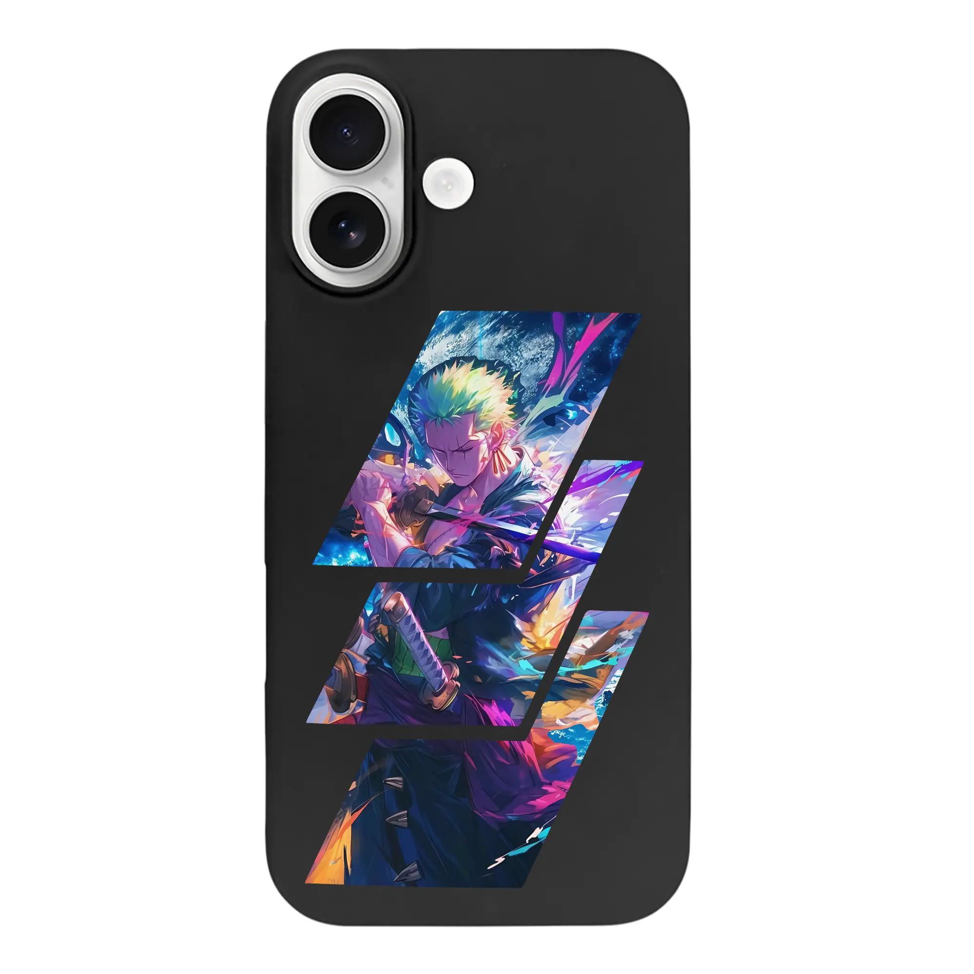 ワンピース グッズ ロロノア・ゾロ - iPhone 17 シリーズ シリコンケース 薄型 耐衝撃 指紋防止 ソフトタッチカバー 精密フィット 傷防止 保護ケース iPhone 17/17 Air/17 Pro/17 Pro Max 対応